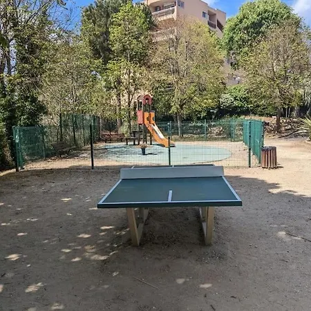 Vue Mer Sur Les Hauteurs De Nice